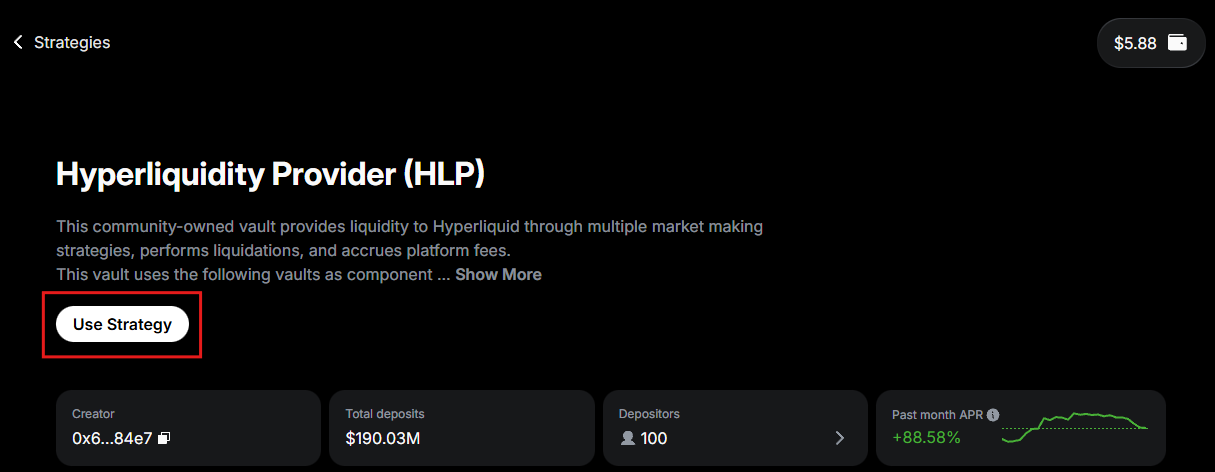 Start trading Strategies on Warden